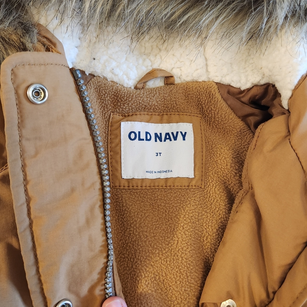 Toddler Winter Jacket Old Navy Size 3T - Picture 6 of 7